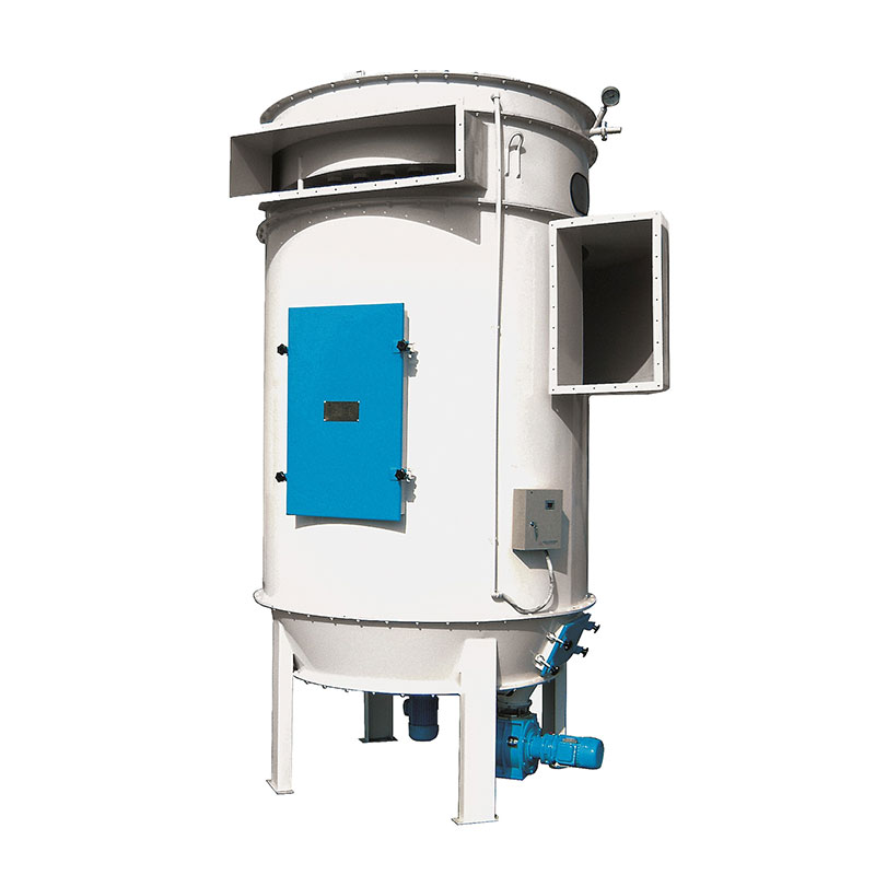 Low pressure pulse dust collector